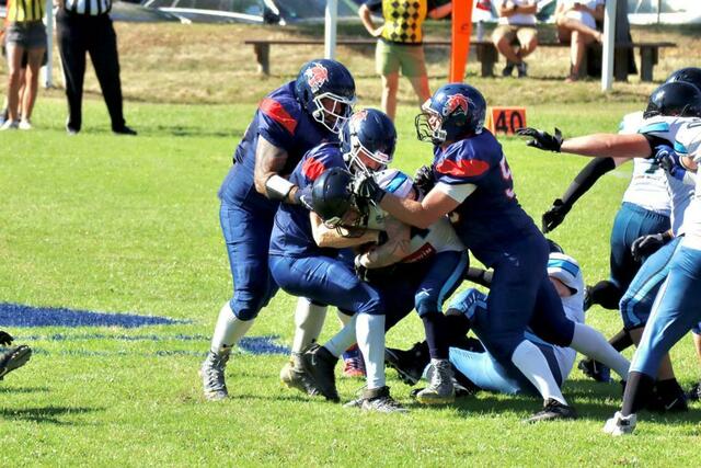 Die Mustangs machten es den Pongauern nicht leicht. | Foto: BSK Ravens