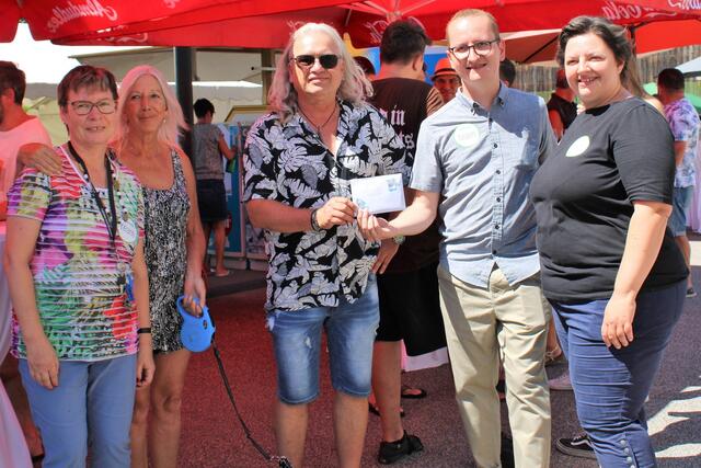 Diese Spende über 650 Euro wird in die neue Tagesstätte fließen. | Foto: Lebenshilfe Fürstenfeld