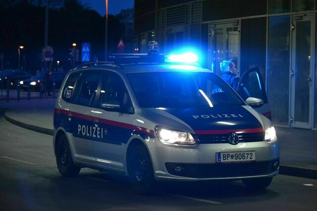 Die alarmierte Polizei konnte zwei der vier jungen Tatverdächtigen anhalten und festnehmen. | Foto: LPD Wien