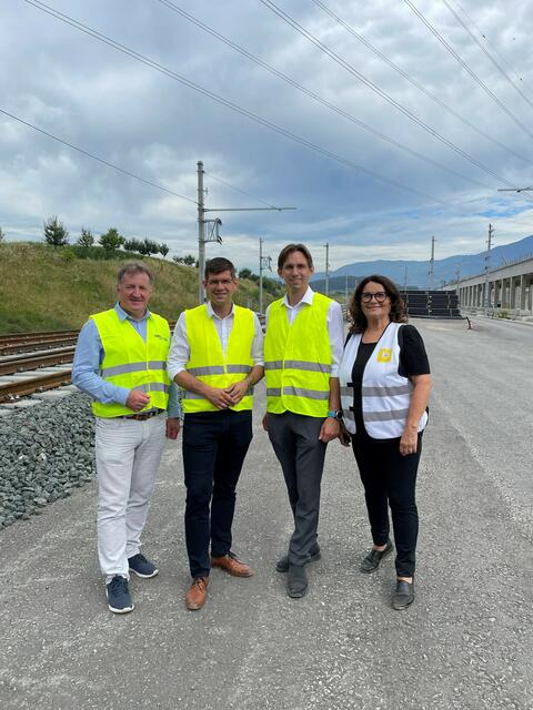 NR Johann Weber, Kärntner LR Martin Gruber, NR Joachim Schnabel und NR Elisabeth Scheucher-Pichler
 | Foto: ÖVP