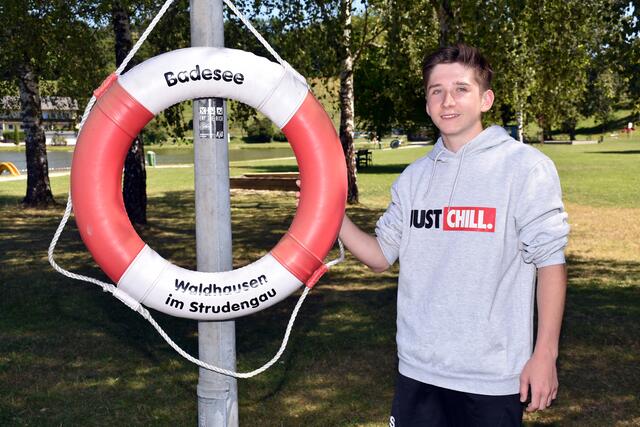 Lebensretter Simon Lehner-Ölweiner aus Gloxwald.  | Foto: Robert Zinterhof