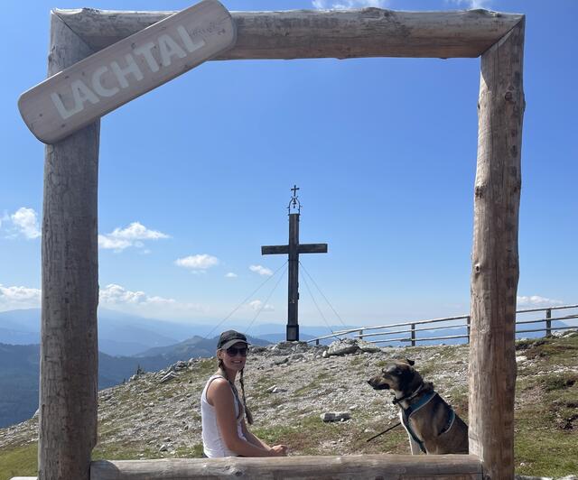 Im Lachtal hat man eine große Auswahl an Gipfelwanderungen. Bei der Rossalm gibt es sogar einen Foto-Spot. | Foto: Julia Gerold