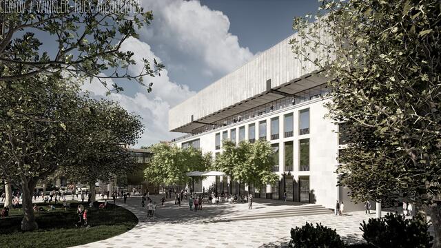 So soll das neue Wien Museum nach dem Umbau aussehen.  | Foto: Certov / Winkler + Ruck Architekten