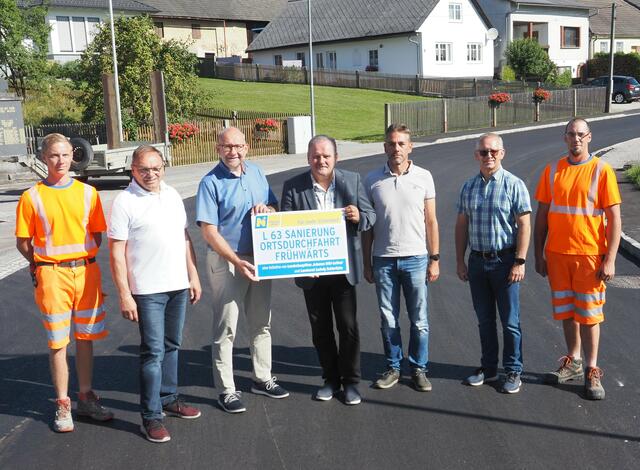 Ortsdurchfahrt fertiggestellt: Wieder freie Fahrt durch Frühwärts ...