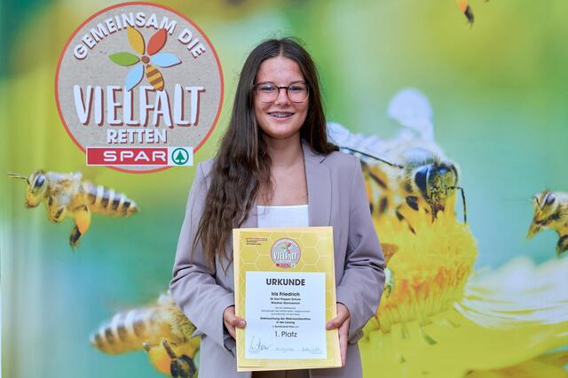 Die Meidlingerin Iris Friedrich hat den ersten Spar-Vielfaltspreis gewonnen. | Foto: Markus Wache