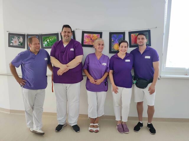 Andreas, Florian, Sakiba, Natalia und Imre 