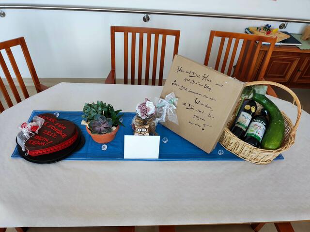 Eine wundervolle Überraschung vom Team an Sakiba