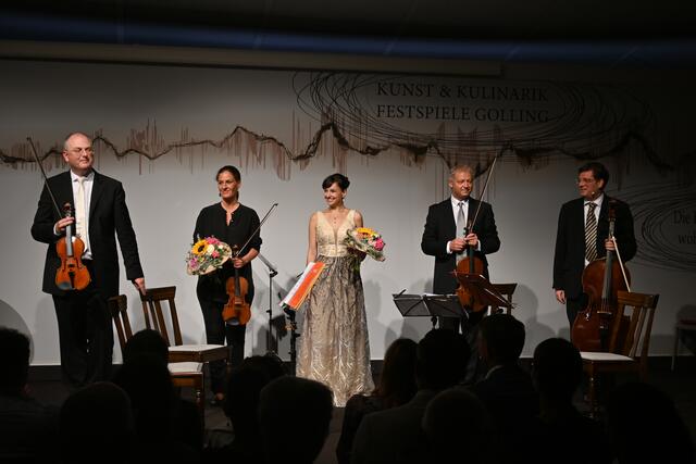 Holger Tautscher-Groh (v.l.), Daniela Preimesberger, Milena Arsovska, Herbert Lindsberger, Philip Preimesberger | Foto: Martin Schöndorfer, 2022
