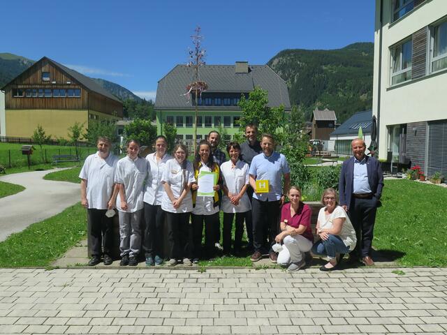 Die Cateringküche in Mauterndorf erhält das Avos Gütesiegel für eine vorbildliche Verpflegung sowohl für die Bewohnerinnen und Bewohner als auch für "Essen auf Rädern". | Foto: Hilfswerk Salzburg