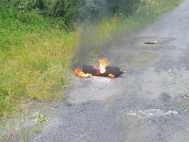 In Kirchdorf kam es zum Brand einer Gasflasche. | Foto: ZOOM.TIROL