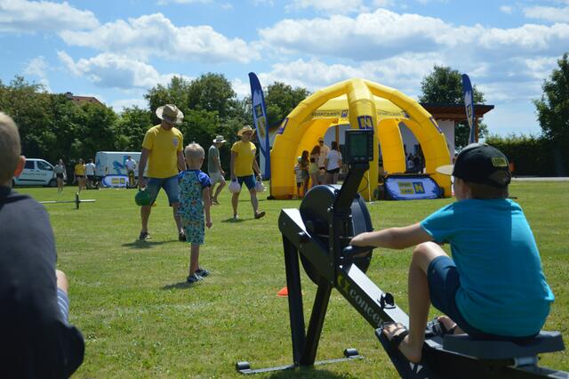 Intensives Fitnessprogramm beim Orteturnier in Grafenschlag | Foto: Sport.Land.NÖ