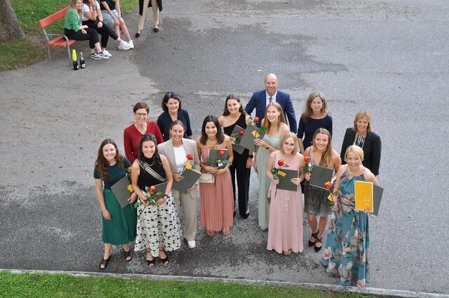 Die neuen Primarstufenpädagoginnen und freuen sich auf ihre Aufgaben. | Foto: dikb