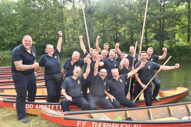 Das Bewerbsteam der Feuerwehr Erla zeigte eine herausragende Leistung. | Foto: Wolfgang Zarl