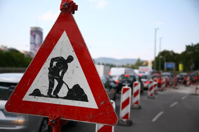Auf der Wienerbergstraße wird bis Ende August gearbeitet. | Foto: ÖAMTC (Symbolbild)