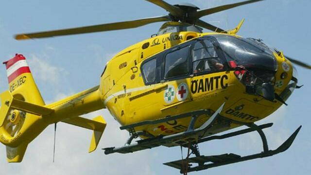 Der Verletzte wurde mit dem Rettungshubschrauber Christophorus 9 ins Spital gebracht. | Foto: ÖAMtC