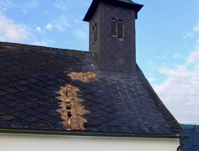 Die Zöhrerkapelle in Reichenfels wurde durch einen Blitzschlag stark beschädigt. | Foto: Privat