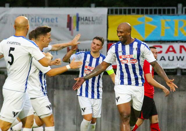 SV Hall : FC Kufstein 0:4 - Dreierpack von Ygor Vieira. | Foto: Schwaighofer