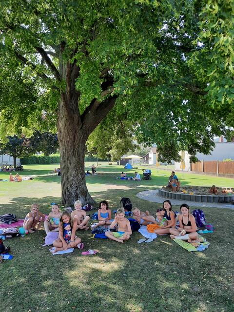 Das Parkbad Königstetten lädt auch an heißen Tagen zum verweilen ein. | Foto: Parkbad Königstetten