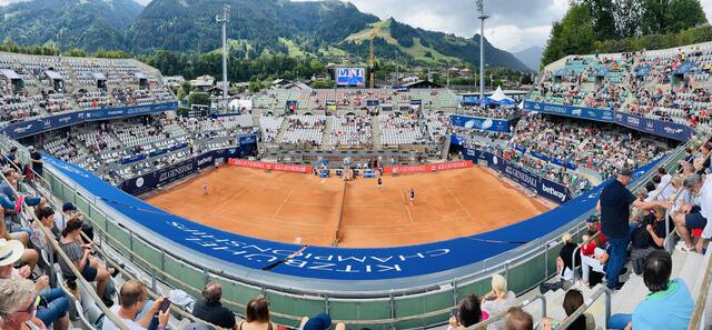 Bei den Generali Open in Kitzbühel schaffte der Grazer Filip Misolic die Sensation und steht im Viertelfinale. | Foto: Kogler