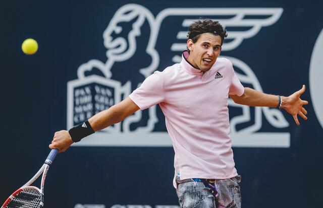 Für Dominic Thiem war die Partie gegen Ofner ein Arbeitssieg. | Foto: Alex Scheuber