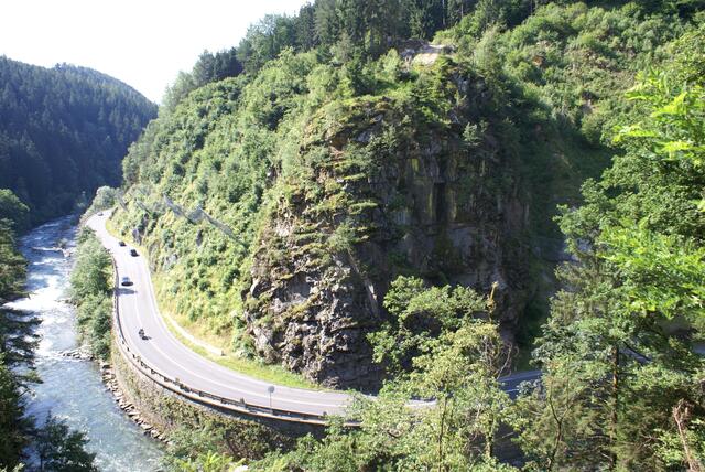 Die Lieserschlucht soll mit dem Projekt für alle Verkehrsteilnehmer sicherer gestaltet werden. | Foto: meinbezirk.at