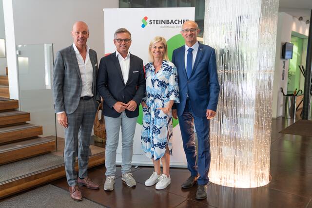 Roland Hebbel, Magnus Brunner, Ute Steinbacher, Anton Mattle. | Foto: E. Fitsch