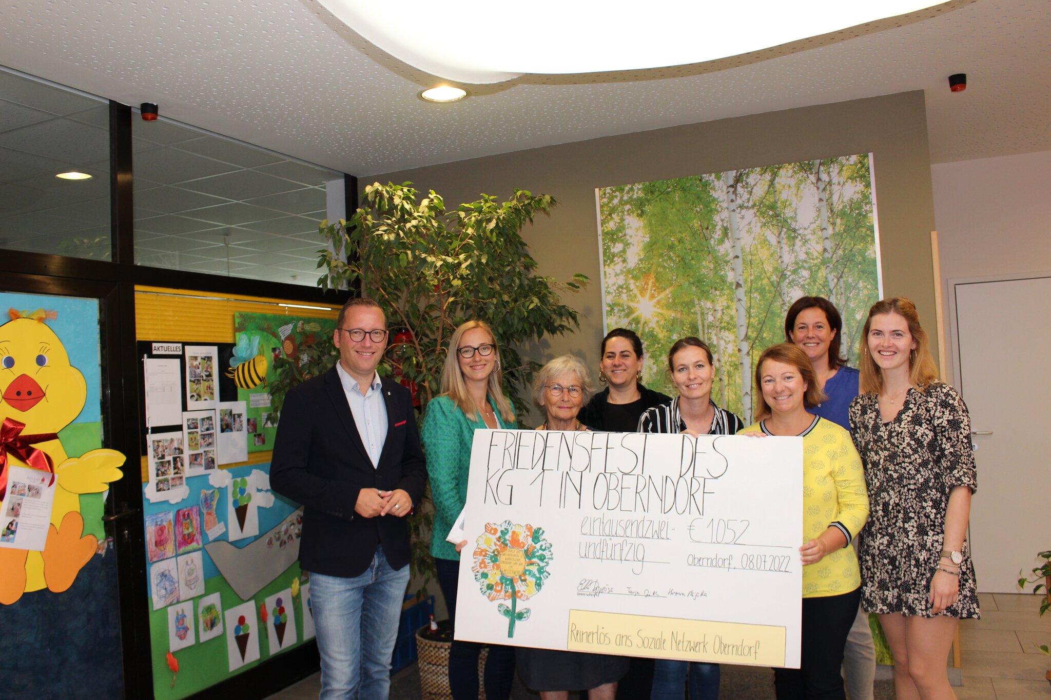 Kindergarten Oberndorf: Gemeinsam ein Meisterwerk - Flachgau