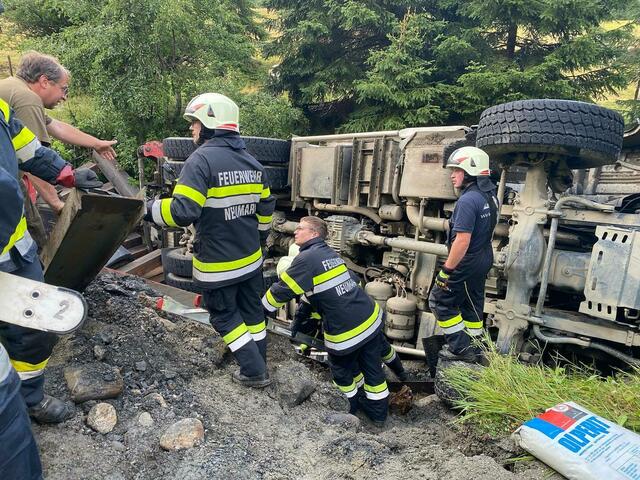 Mehrere Feuerwehren wurden zu einem Einsatz in Stadl/Mur gerufen. | Foto: FF Stadl an der Mur