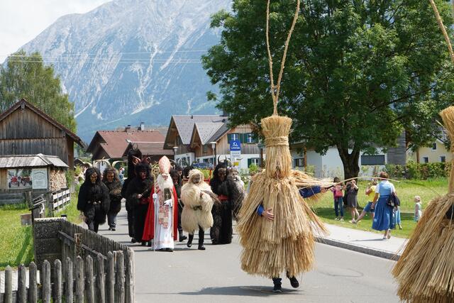 Auch die Nikologruppe Bad Mitterndorf, nahm am Umzug teil. | Foto: Nikologruppe Bad Mitterndorf