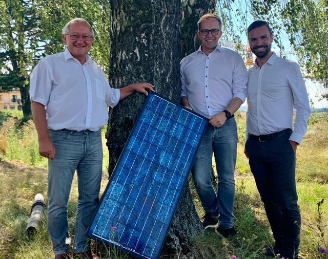 Von links: Franz Xaver Hölzl, Fritz Robeischl und David Bergsmann. | Foto: Jakob Winter