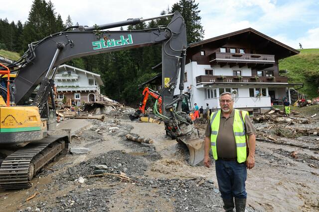 Katastrophenschutzreferent Manfred Höger. | Foto: Land Salzburg/Neumayr