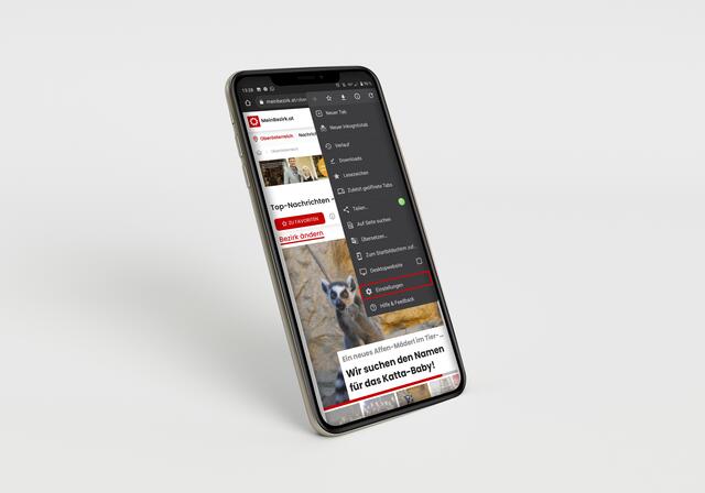 Schritt 1: Öffne die Einstellungen deines Browsers. | Foto: panthermedia_ArgelisRebolledo