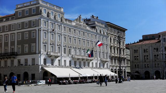 Die Häuser erinnern uns an Österreich