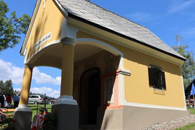 Restaurierte Fresken im Eingangsbereich | Foto: Gerhard Langmann