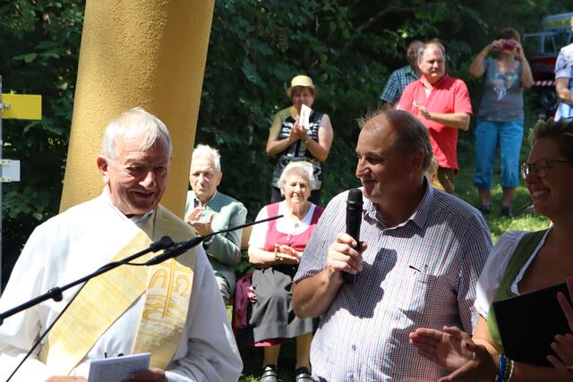 Begrüßung namens der Kapellengemeinschaft | Foto: Gerhard Langmann