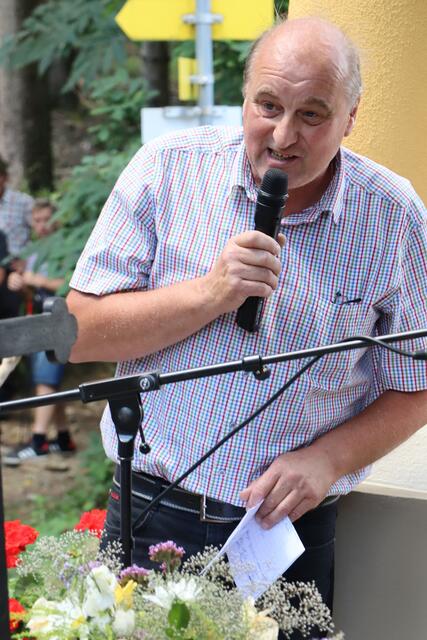 Ernst Klampfl dankt | Foto: Gerhard Langmann