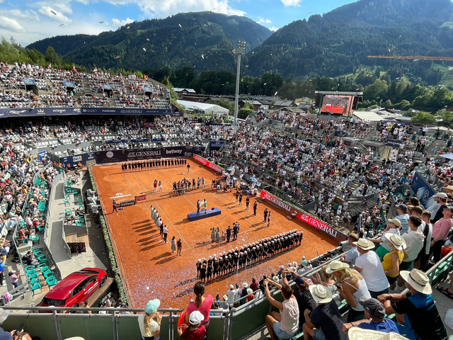 Das Generali Open 2022 war (wiederum) ein Publikumsmagnet. Laut Veranstalter wurden 45.000 Eintrittstickets ausgegeben. | Foto: Schöffredakteur