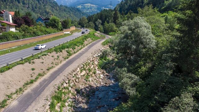 Der jahrzehntelanger Wunsch Radweges von Radenthein an den Millstätter See konnte nun endlich realisiert werden. | Foto: Stadtgemeinde Radenthein