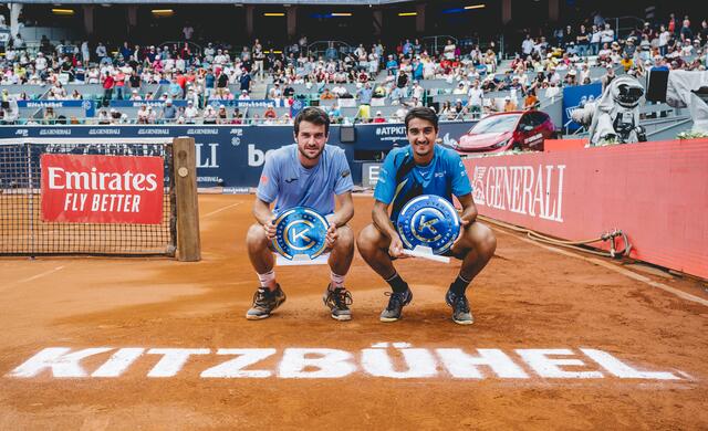 Das Sieger-Duo. | Foto: A. Scheuber