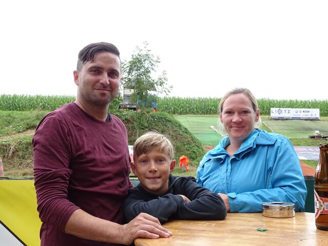 Mathias, Eric und Verena Schmölz | Foto: Simon Glösl
