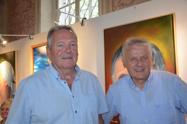 Freunde: Manfred Hartlieb und Kurt Mrosch