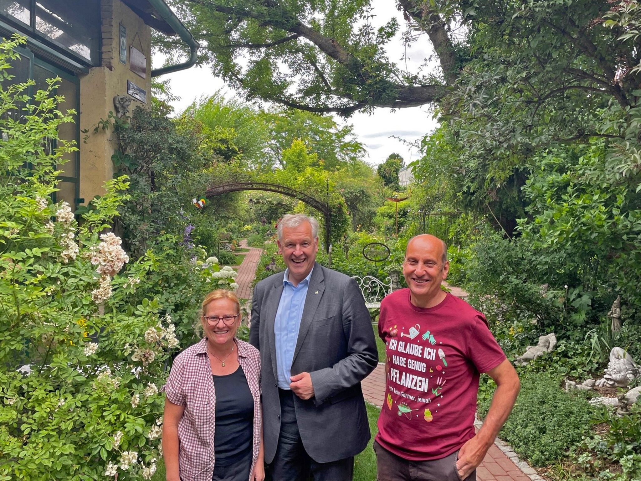 Meet & Greet „Natur im Garten“ Landesrat Martin Eichtinger in Ebendorf
