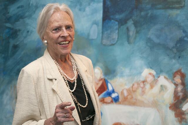 Menhardt kann auf ein bewegtes Leben zurückblicken. Stets stand die Kunst im Mittelpunkt | Foto: Wolfgang Unger