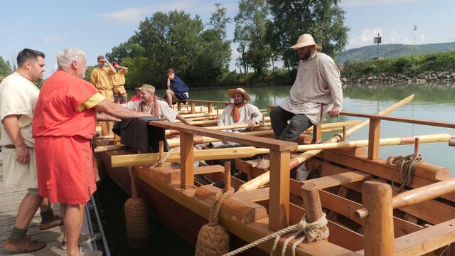 Als am ursprünglichen Lauf der Donau noch die echten Römer schipperten, befand sich am Limes das strategisch wichtige Militärlager Vindobona, ungefähr auf dem Gebiet des heuten 1. Bezirks. | Foto: Maximilian Spitzauer