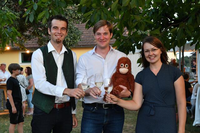 Stefan Reichmann, Michael Großschädl und Christine Reichmann. (v.l.) | Foto: Werner Friedl