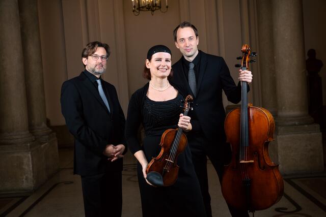 Gemeinsam mit der Sopranistin Claudia Goebl gestaltet die traditionelle Sonntags-Matinee das TrioVanBeethoven. | Foto: Maria Frodl