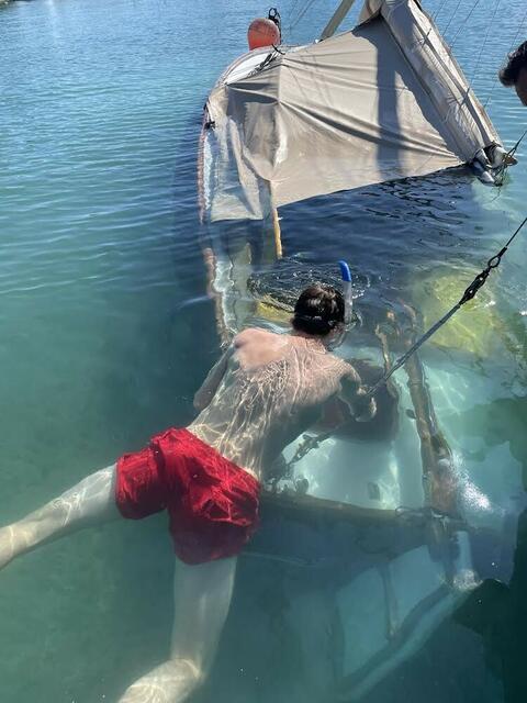 Wasserretter beim Einsatz | Foto: Wasserrettung Weyregg