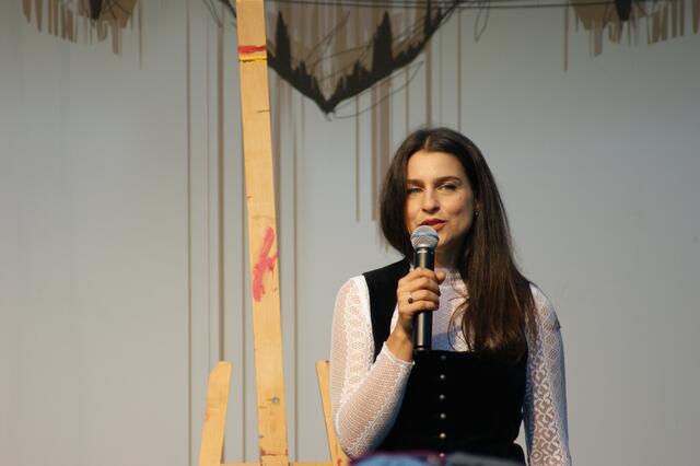 Asmik Grigorian erzählt über die Hintergründe ihres Engagements für die Schmetterlingskinder. | Foto: Martin Schöndorfer, 2022