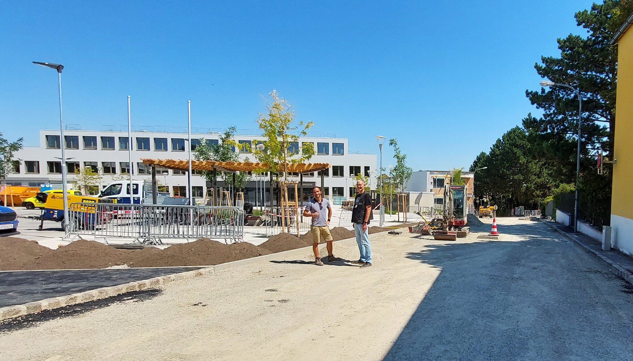 Sicherer Schulweg für Gänserndorfer Verkehrsberuhigte Zone entsteht