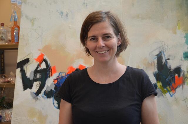 Die Grafik-Designerin Melanie Joch hat in Stuttgart studiert